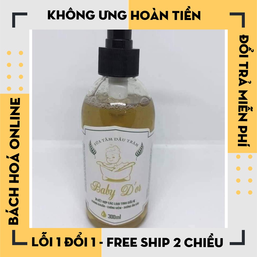 [Hàng Loại 1] SỮA TẮM TINH DẦU TRÀM BABY D'OR ( 300ML) -bachhoaonline2020