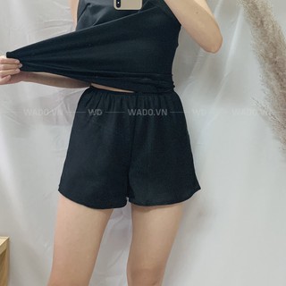 Quần Đùi Nữ Lụa Satin Cao Cấp Wado, mặc Ngủ, mặc Trong váy Chất Lụa Mềm, mịn