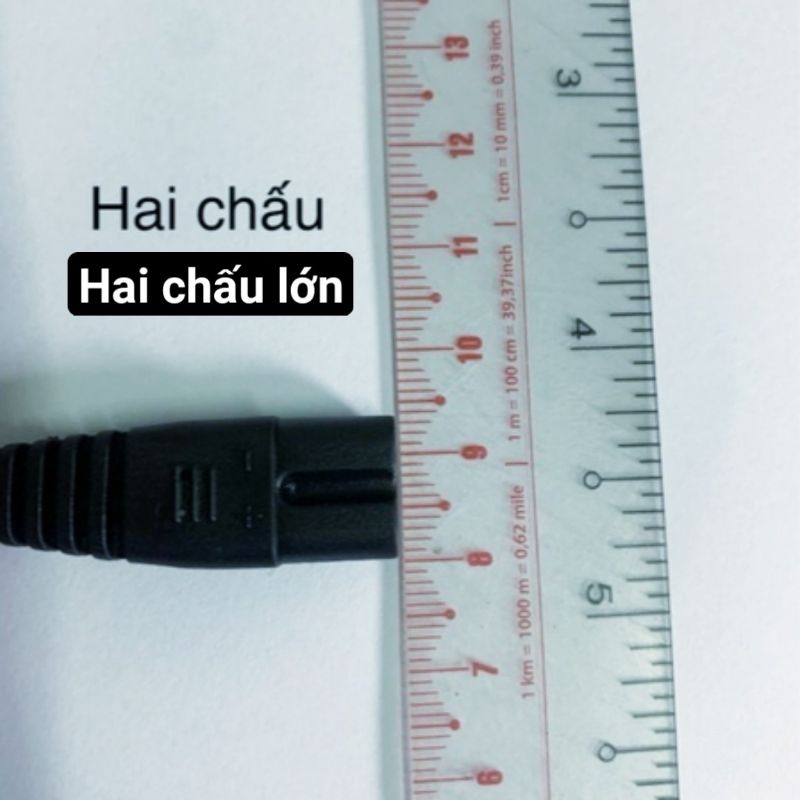 Cục Sạc Đèn Đội Đầu Chuôi Sạc 2 Chấu
