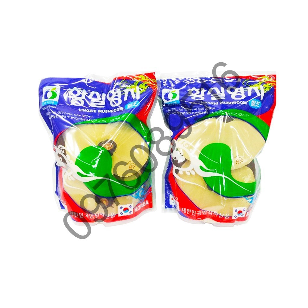 Nấm Linh Chi Vàng Chanh HÀN QUỐC, Túi Xanh 1KG