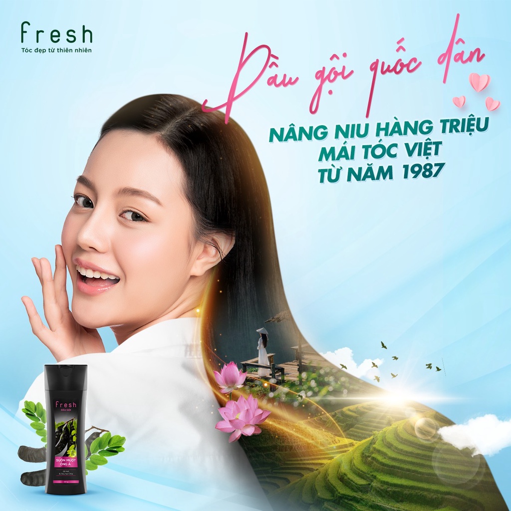 Gói dầu gội Fresh sạch gàu, phục hồi hư tổn 6g - HT258