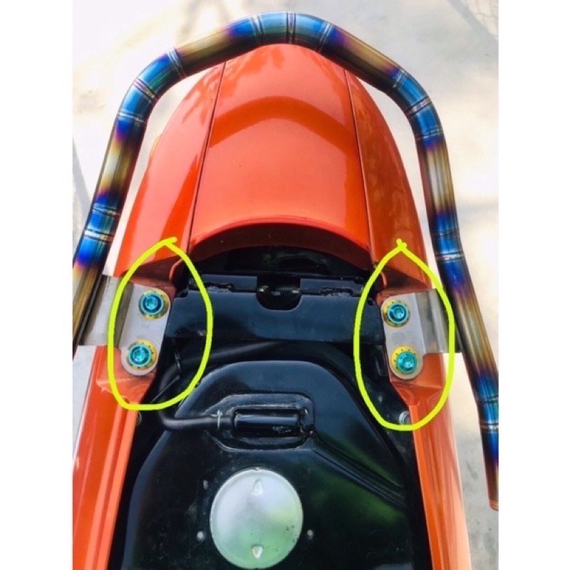 Combo 4 Ốc Salaya Gắn Tay Sách Wave 50/100/110