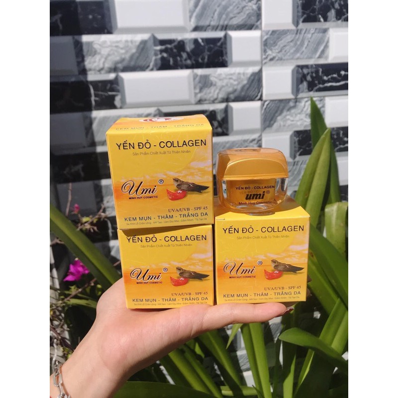 Kem umi mụn thâm trắng da 15g