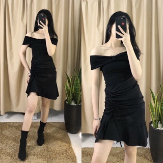 Áo nơ trễ vai