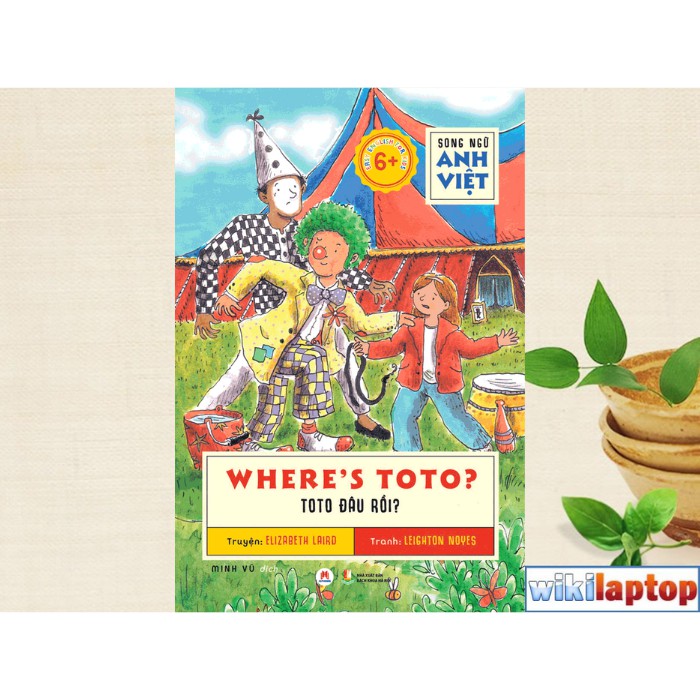 Sách - Song Ngữ Anh Việt Where’s Toto – Toto Đâu Rồi