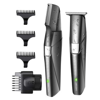 Máy cạo sạc Pin đa năng Vellope 3 in 1 Nhật Bản, cắt tóc, cạo, tỉa lông cơ thể tất cả trong 1