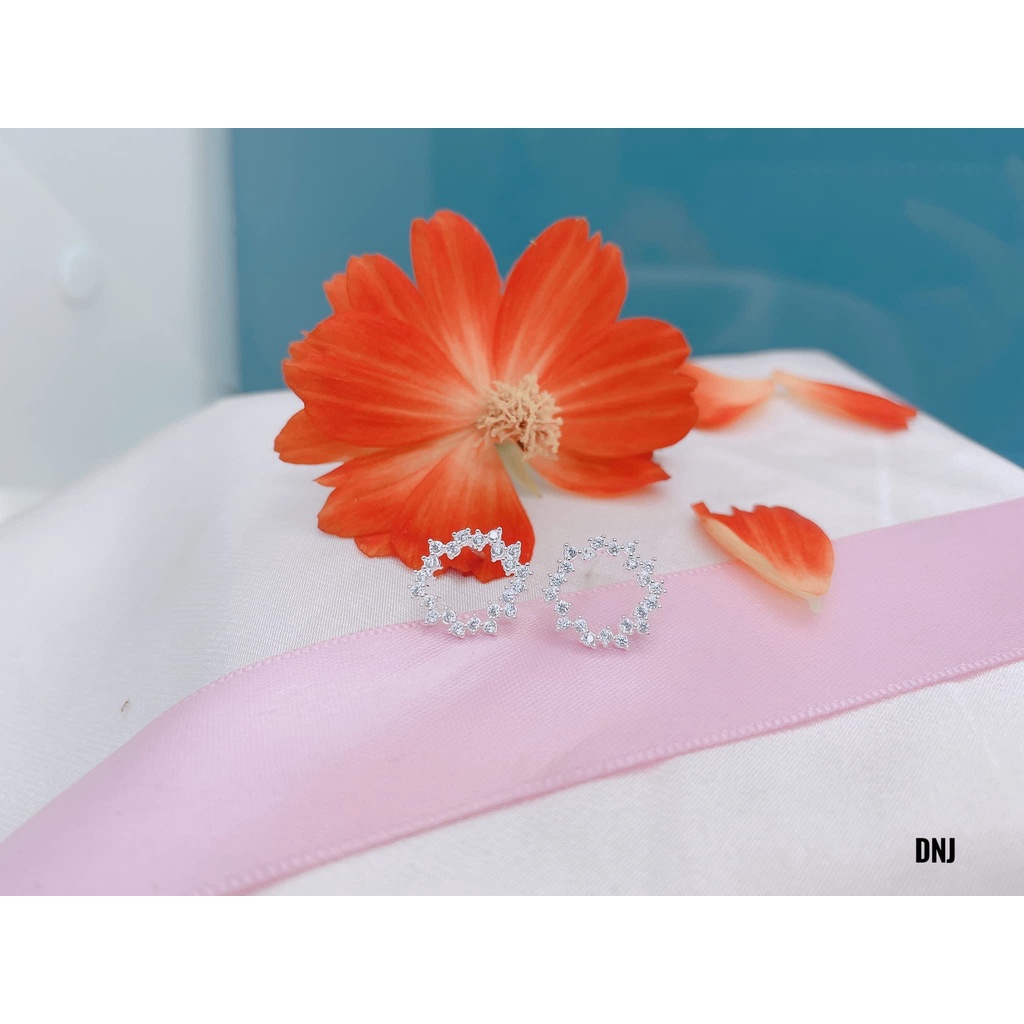 Bông tai nữ bạc huyền thoại biển xanh - Kho sỉ bạc Nhất Linh