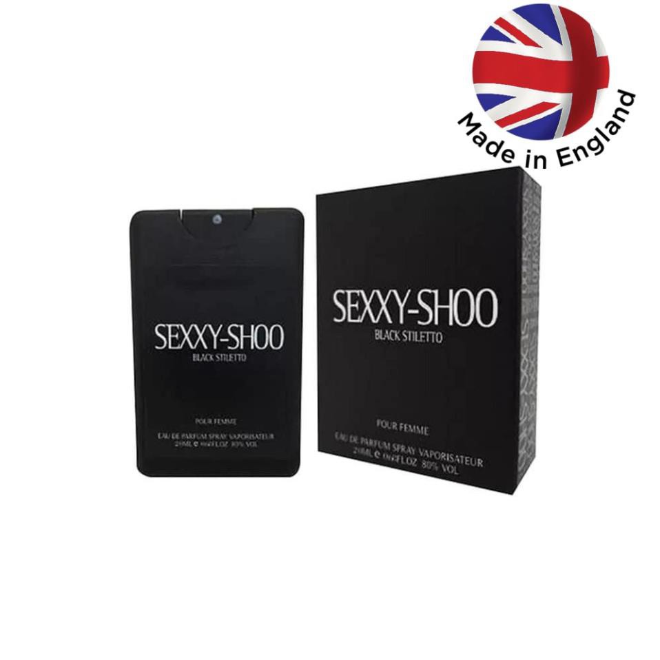 💝 Nước Hoa Nữ Laurelle London Perfumes Sexxy Shoo Black (20ml) - Phân phối chính hãng 2020 Có Bill