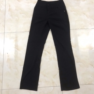 Quần Âu cạp cao ống suông size s