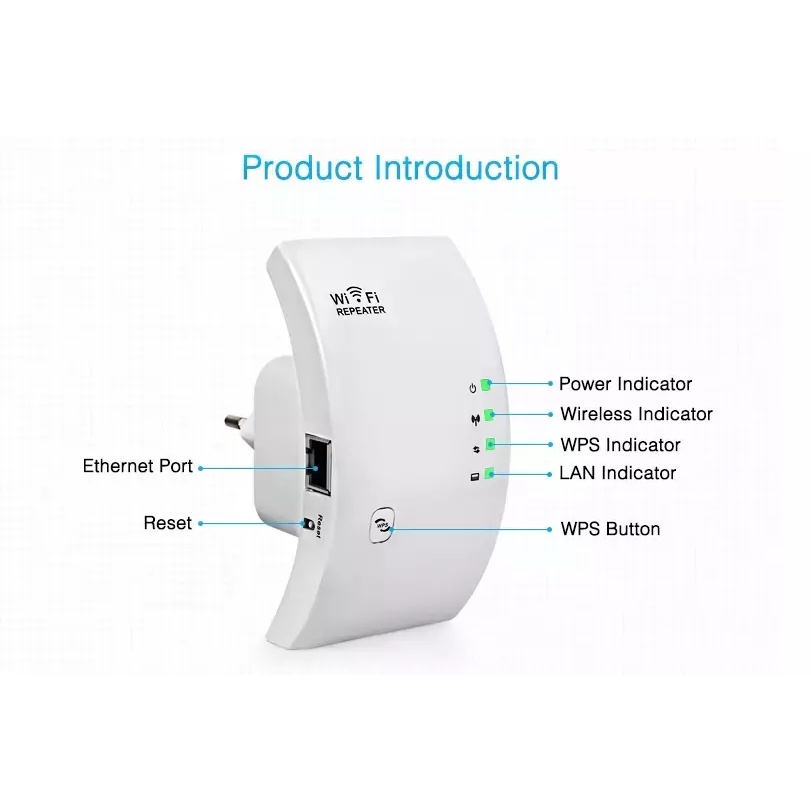 Máy phát wifi không dây RJ45-2.4Ghz - tốc độ 300mbps cao cấp