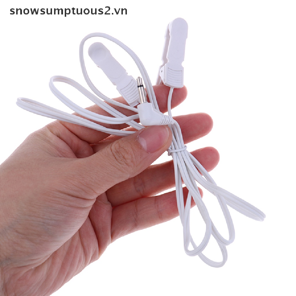 Dây điện cực kẹp tai phích cắm 3.5mm chuyên dụng cho EMS Tens
