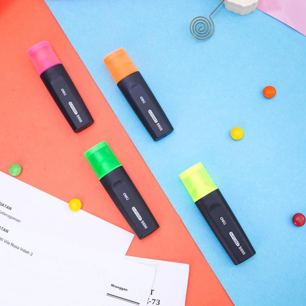 Bút nhớ dòng Deli - Bút dấu dòng - Bút highlight -  ES600 .