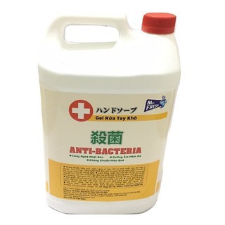 Nước Rửa Tay Khô Diệt Khuẩn Mr. Fresh 5L