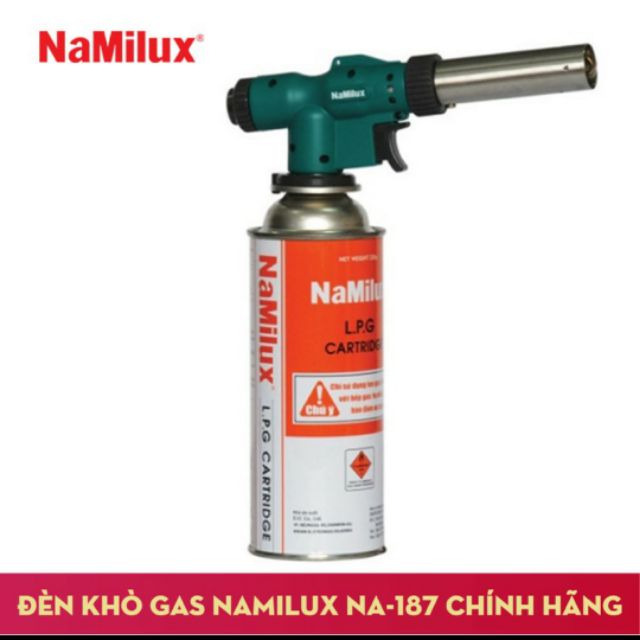Đèn khò gas Namilux 187 hàng chính hãng cao cấp
