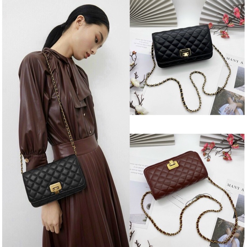 huongvnxk• Túi clutch thiết kế chần trám size 20