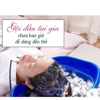 Chậu gội đầu tại giường cho người già, bà bầu, trẻ nhỏ Nhựa Việt Nhật -Thau gội đầu tiện ích