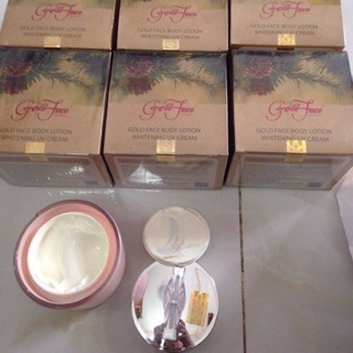 Kem Dưỡng Thể GOLDFACE BODY WHITENING UV CREAM (Milk)