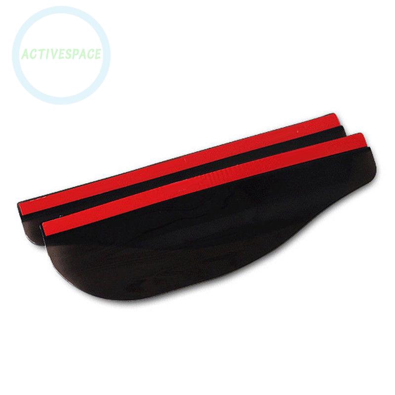 Set 2 tấm chắn bảo vệ kính chiếu hậu xe hơi làm từ nhựa PVC tránh nắng / mưa tiện dụng