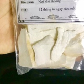 Cát căn (Sắn dây) thái lát trắng mỏng đẹp 100 gram.