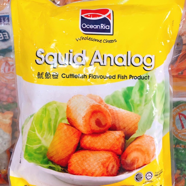 MỰC CUỘN CẮT KHOANH GÓI 500g - HÃNG OCEAN RIA | BigBuy360 - bigbuy360.vn