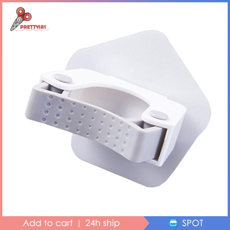 [Prettyia1] Kẹp Giữ Cây Lau Nhà Gắn Tường Bằng ABS Chắc Bền Không Cần Lắp Đặt Cho Nhà