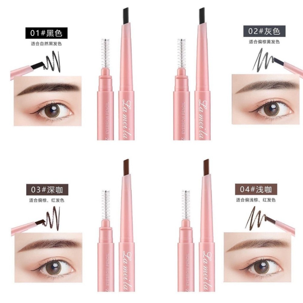 Chì Kẻ Mày LA MEI LA 2 Đầu Chống Trôi Nước | BigBuy360 - bigbuy360.vn