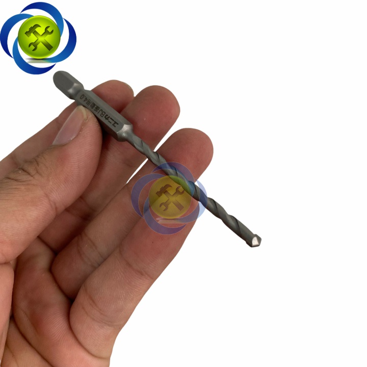 Mũi khoan bê tông 4mm Unika BJ 4.0 x 95 đuôi lục giác