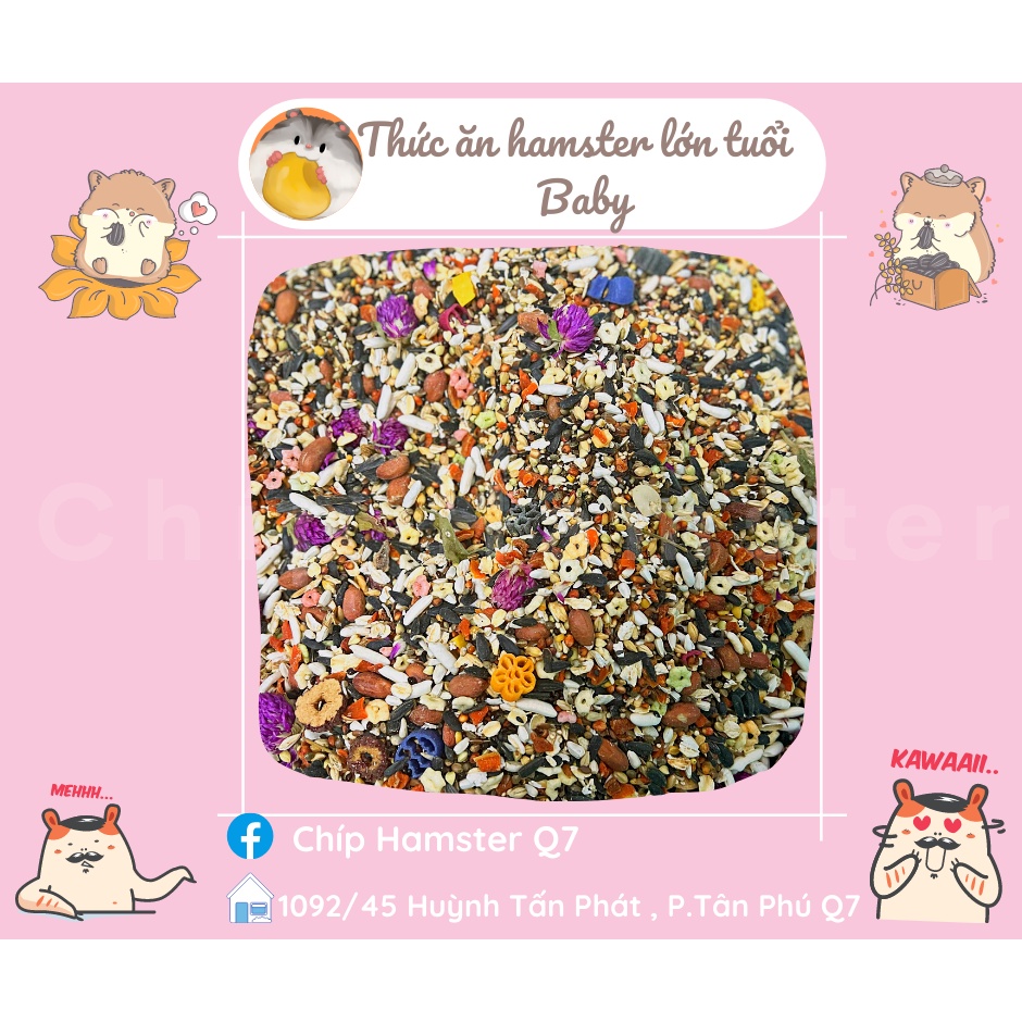 Thức ăn hamster lớn tuổi / baby