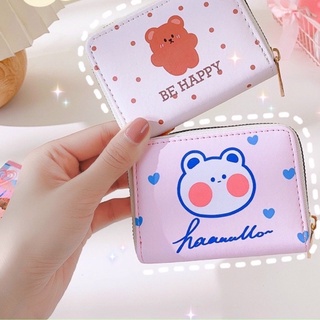 ví mini nhiều ngăn thỏ cừu gấu