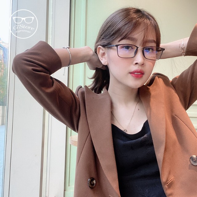 Gọng Kính Cận Vuông Dẻo Thời Trang 2167