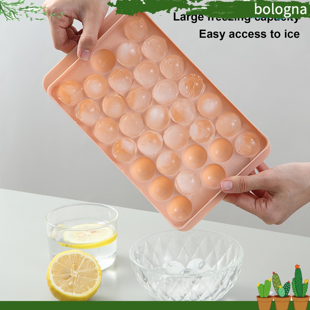 Khuôn Làm Đá Viên Chống Dính Chống Rò Rỉ Bằng Silicone Không Để Lại Dư Lượng