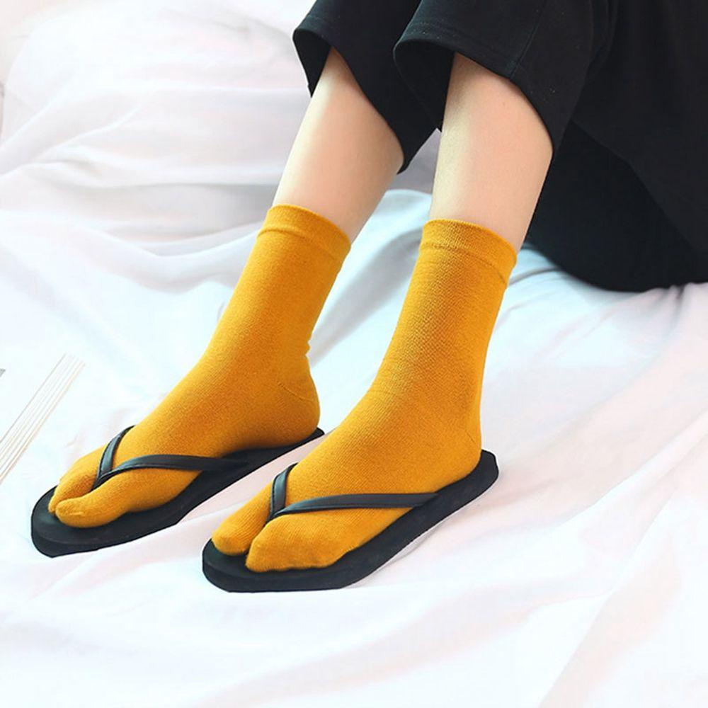 Đôi Vớ Cotton Xỏ Ngón Màu Kẹo Thời Trang Harajuku