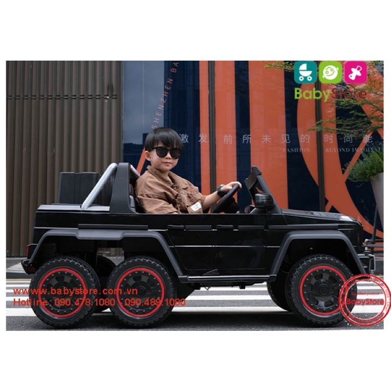 Ô tô điện trẻ em siêu sang Mercedes AMG-G63-WF189