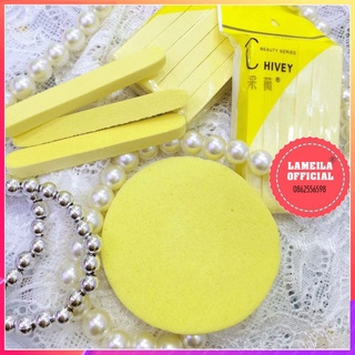 Bọt biển - bông nở rửa mặt chivey 12 miếng p0148 sale