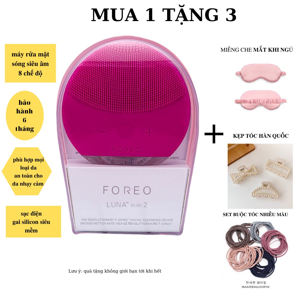 [1 ĐỎI 1 Ngay lập tức nếu lỗi BH 8thang]  Máy rửa mặt Cao cấp 8 CẤP ĐỘ Sóng siêu âm-Láng Mịn- Nâng cơ - Sạch sâu- AN toà