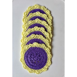 Miếng lót ly handmade- @bellascrochet_corner
