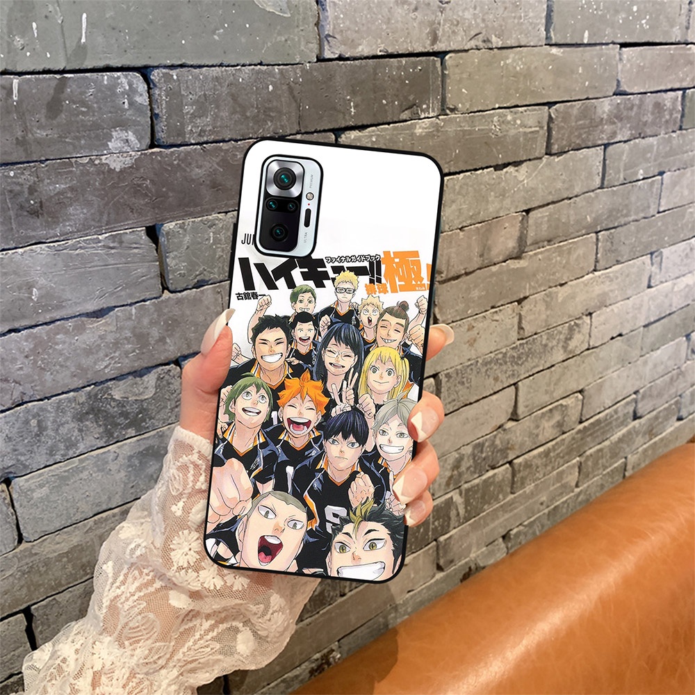 Ốp Điện Thoại Mềm Hình Anime Haikyuu Cho Redmi 10C 10 9C 8A 7A 7 Mi 12