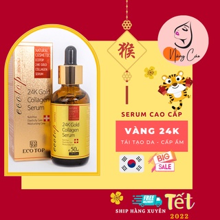 Tinh Chất Serum Vàng Chống Lão Hoá 24k Gold Collagen Ecotop 50ml