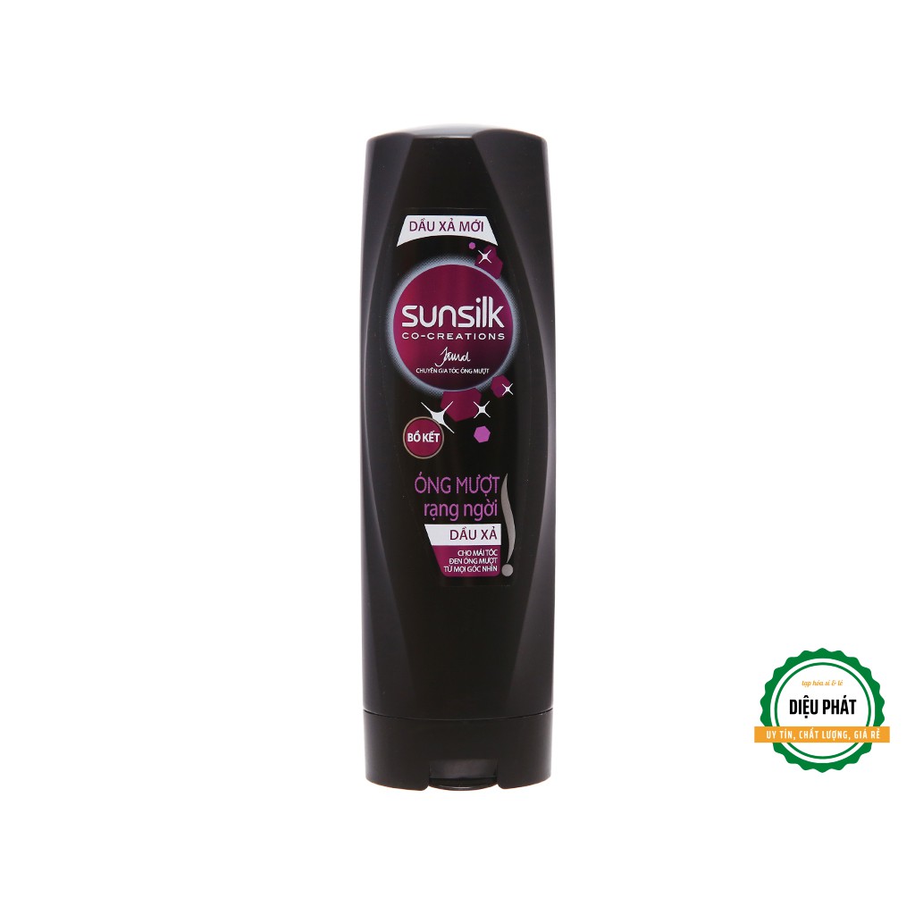 ⚡️ Dầu Xả Sunsilk Đen, Sunsilk Óng Mượt Rạng Ngời 320g (327ml)