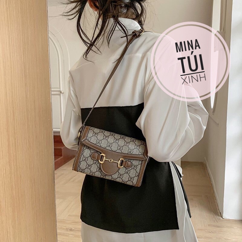 Túi xách nữ 💖 𝑭𝑹𝑬𝑬𝑺𝑯𝑰𝑷 💖 Túi đeo chéo hộp vuông quảng châu siêu hot