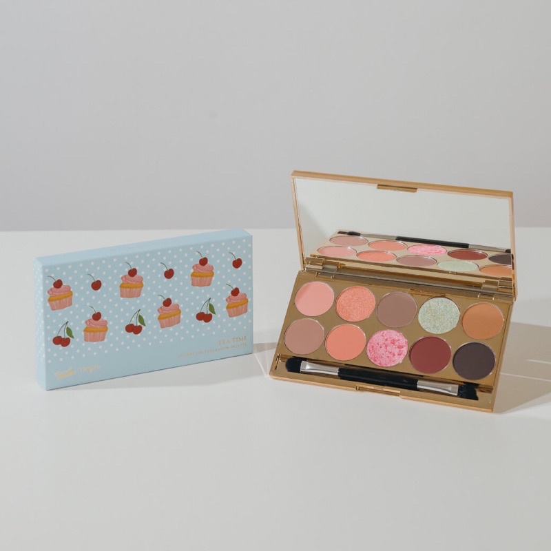 Bảng phấn mắt, phấn má, concealer Pony Syndrome 🫖 Tea Time with Pony limited edition