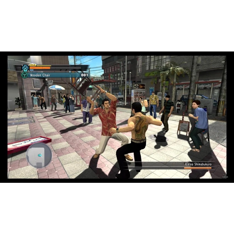 Đĩa Game PS4 : The Yakuza Remastered Collection Likenew