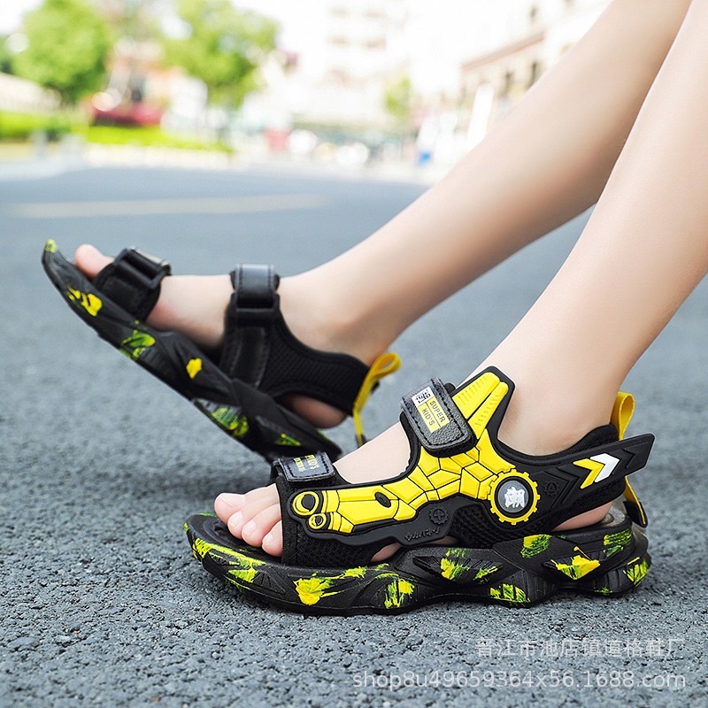 Giày sandal học sinh bé trai năng đông phong cách Hàn quốc G062