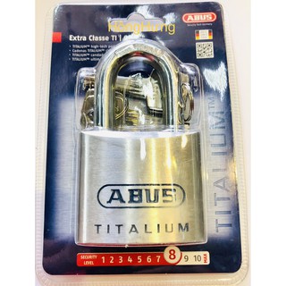 ABUS 96TI/60 KHOÁ ABUS TITALIUM 60MM 96TI/60 CO 04 CHÌA VI TÍNH CAO CẤP CHỐNG CƯA CẮT TOP MỘT THẾ GIỚI