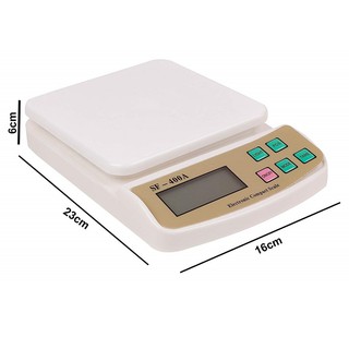 Cân Điện Tử Nhà Bếp Mini SF-400A Thực Phẩm 7KG