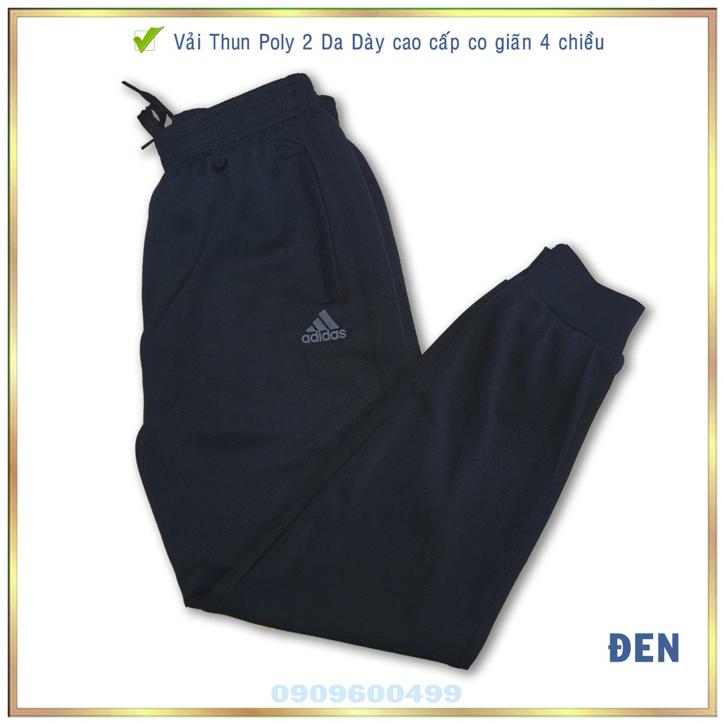 Quần dài thể thao nam nữ adidas cao cấp có big size lớn cho người mập