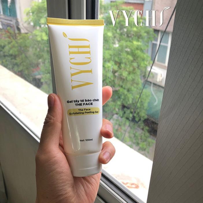 Gel tẩy tế bào chết/tẩy da chết THE FACE EXFOLIATING PEELING GEL 100ml-VYCHI | BigBuy360 - bigbuy360.vn