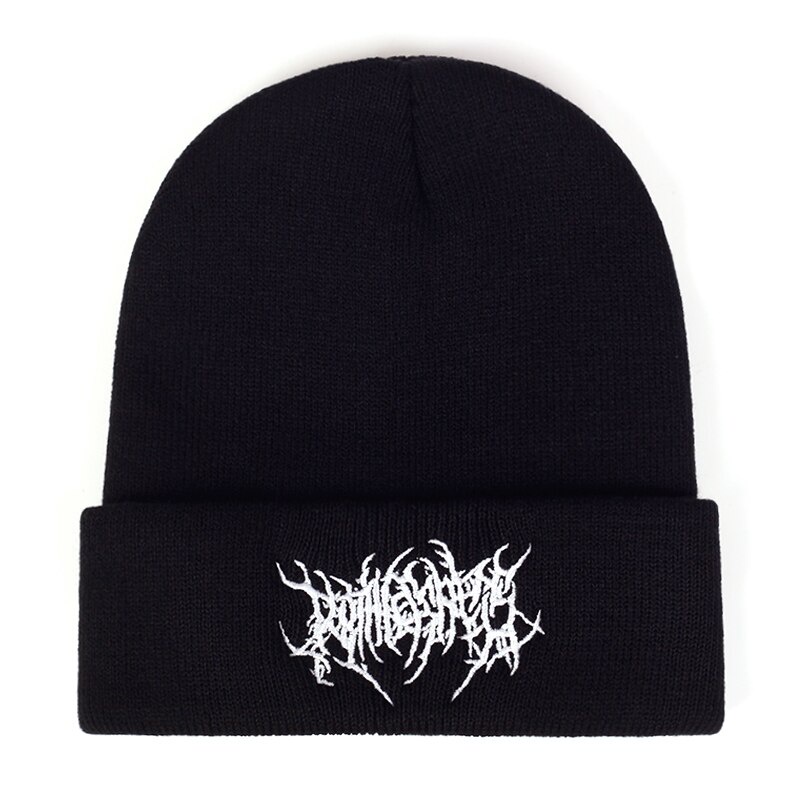 Mũ trùm đầu giữ ấm mùa đông hình đầu lâu Gebreide Zachsen