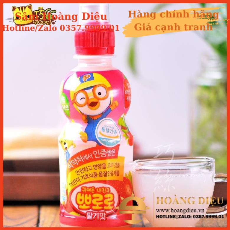 SÂM HOÀNG DIỆU -Nước trái cây Paldo Pororo 5 chai x 235ml