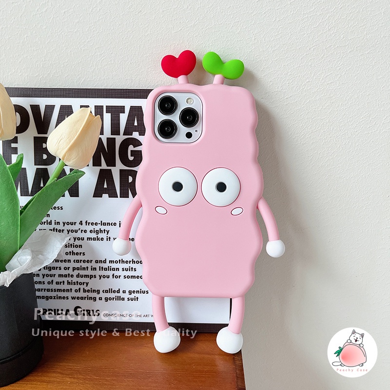 Ốp Điện Thoại Silicon Hình Biểu Cảm Briquette 3D Cho iPhone 14 Plus 13 12 Pro Max 11 12pro 13pro 11promax 13promax